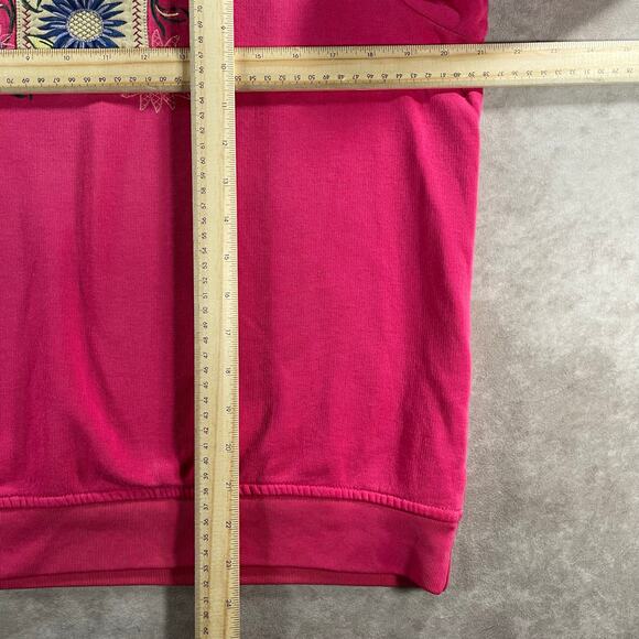 Vintage Women’s Flower Embroidered Granny Grandma Core Soft Pullover Sweater - Picture 4 of 7